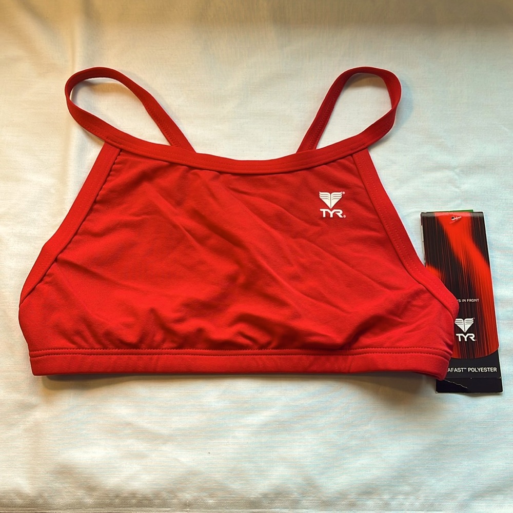 TYR Durafast One® Women's Diamondfit Top Swimsuit Size M.